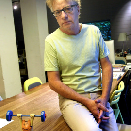 Fotografía de julio de 2012 del diseñador valenciano Javier Mariscal. EFE/Toni Albir