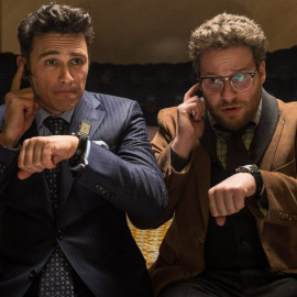 James Franco y Seth Rogen en un momento de la película.