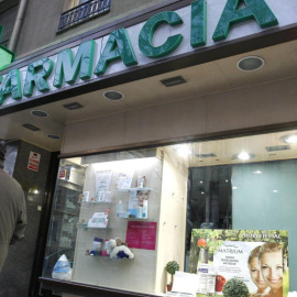 Farmacia situada en el barrio madrileño de Chamberí. EFE