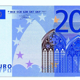Nuevo billete de 20 euros.