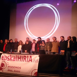 Acto de Euskal Hiria este mismo sábado. DANILO ALBIN
