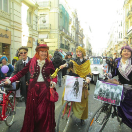 La cavalcada de les magues de l'any passat.