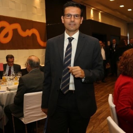 El alcalde de Granada en los Desayunos de Europa Press Anadlucía. / EUROPA PRESS