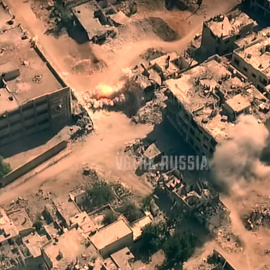 Siria, a vista de drone