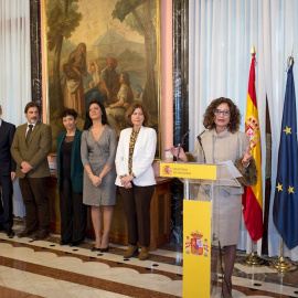 13/01/2020 - La ministra de Hacienda, María Jesús Montero, este lunes | EFE