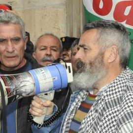 Diego Cañamero y Juan Manuel Sánchez Gordillo, en una imagen de archivo. EFE