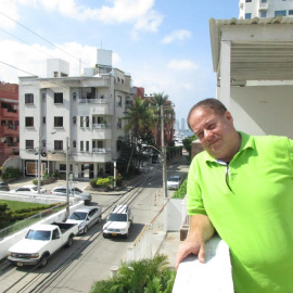 José Luis Díaz Meneses, desmovilizado y antiguo miembro de las Autodefensas Unidas de Colombia. - NATALY FANDIÑO