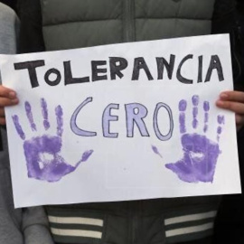 Cartel en una manifestación feminista. Europa Press