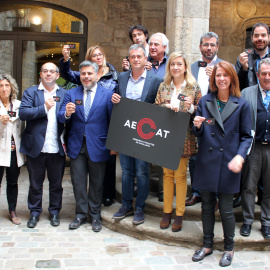 La ejecutiva de la Associació de Municipis per la Independència ha aprobado este miércoles iniciar el proceso para la creación e impulso de la Asamblea de Electos de Cataluña (AECAT). / AMI