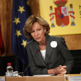 Elena Salgado ha sido nombrada presidenta de la Asociación Española de Empresas de Consultoría (AEC). / Europa Press