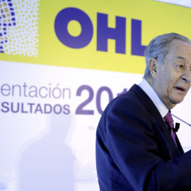 El presidente del grupo OHL, Juan Miguel Villar Mir. EFE
