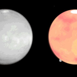 El penacho de Marte en rotación en el terminador día-noche- /WayneJaeschke