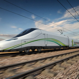 Tren Talgo para el Ave a La Meca.  / EUROPA PRESS