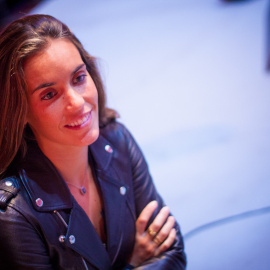 Ona Carbonell, en el Circo Price de Madrid. REPORTAJE FOTOGRÁFICO DE CHRISTIAN GONZÁLEZ