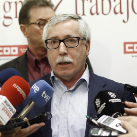 El secretario general de Comisiones Obreras, Fernández Toxo. EUROPA PRESS