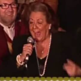 Rita Barberá en acción.