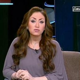 La presentadora de televisión egipcia Riham Said
