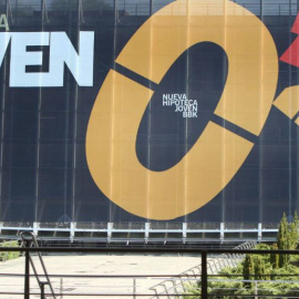 Un cartel anuncia una hipoteca para jóvenes. EFE