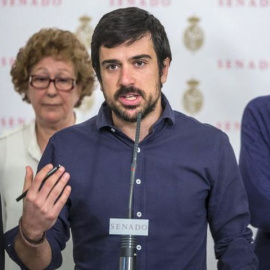Ramón Espinar, diputado autonómico y senador de Podemos. / EFE