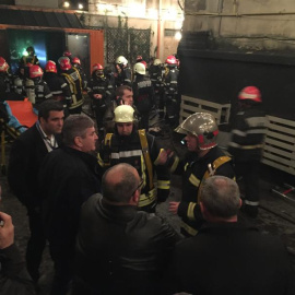 El ministro del Interior rumano visita la zona. EFE