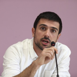 El senador y diputado autonómico madrileño Ramón Espinar. E.P.