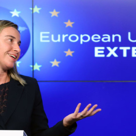 La alta representante de la Unión para Asuntos Exteriores y Política de Seguridad, Federica Mogherini./ REUTERS