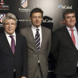 Miguel Cardenal, la semana pasada junto a Enrique Cerezo y Rafael Catalá. /EFE