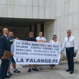 El jefe nacional de Falange, Manuel Andrino, en una foto de archivo.