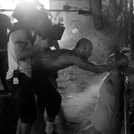 Rodaje de 'Maras' uno de los cortometrajes, sector afectado por el insuficiente reparto de ayudas,  nominados a los Goya. / Premios Goya