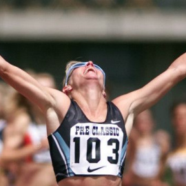 Suzy Favor Hamilton comenzó a correr a los nueve años y compitió en los Juegos Olímpicos de 1992, 1996 y 2000.