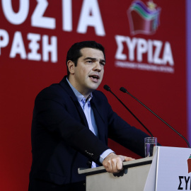Tsipras acusa a España y Portugal de formar un eje contra Grecia en un discurso dado en Atenas. REUTERS