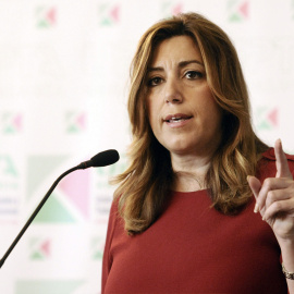 La presidenta de la Junta, Susana Díaz,
