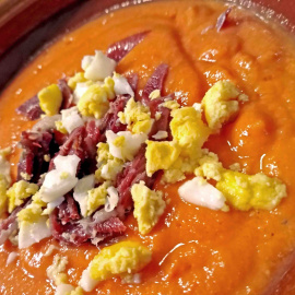 Receta de salmorejo cordobés