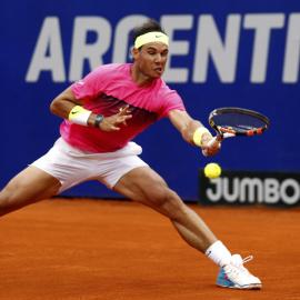Nadal, durante el partido ante Mónaco. REUTERS/Marcos Brindicci