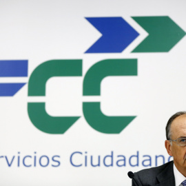 El vicepresidente y consejero delegado de FCC, Juan Bejar, durante la presentación de resultados de la compañía. REUTERS/Susana Vera