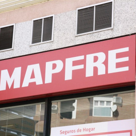 Una oficina de la aseguradora Mapfre en Madrid. E.P.