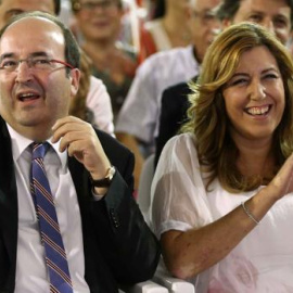 Susana Díaz ganará poder en el partido si el PSC sale del órgano del PSOE / EFE