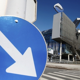 Vista general de la sede de la extinta entidad crediticia austríaca Hypo Alpe Adria, el banco malo. REUTERS / Heinz-Peter Bader