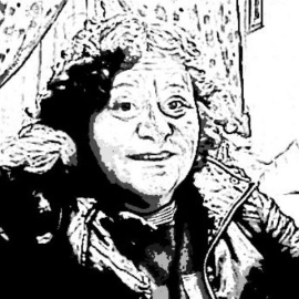 Marcheline, en su casa de Madrid. / HENRIQUE MARIÑO