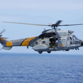 Helicóptero `Super Puma´