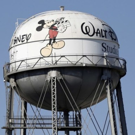 El archivo del depósito de agua de los Walt Disney Studios. REUTERS