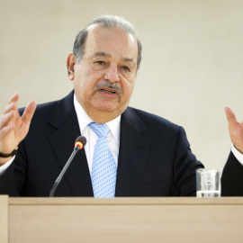 El multimillonario mexicano Carlos Slim. REUTERS/Valentin Flauraud