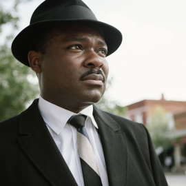 El actor inglés David Oyelowo, en el papel de Martin Luther King