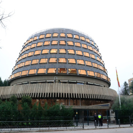Vista de la sede del Tribunal Constitucional, en Madrid. EFE/ Zipi