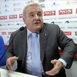 El expresidente del Osasuna, Patxi Izco. EFE