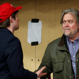Stephen Bannon, estratega de Donald Trump durante las elecciones y como presidente. / REUTERS