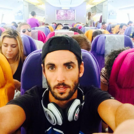 El cámara Santi Trancho.