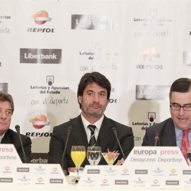 Miguel Cardenal ha asistido este miércoles por la mañana a un desayuno de Europa Press con los presidentes del Estudiantes y del Joventut. /EP