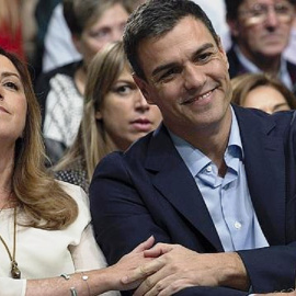 El secretario general del PSOE, Pedro Sánchez, y la lideresa del PSOE-A, Susana Díaz, en una imagen de archivo. EFE