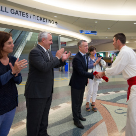 El lehendakari en Boise.